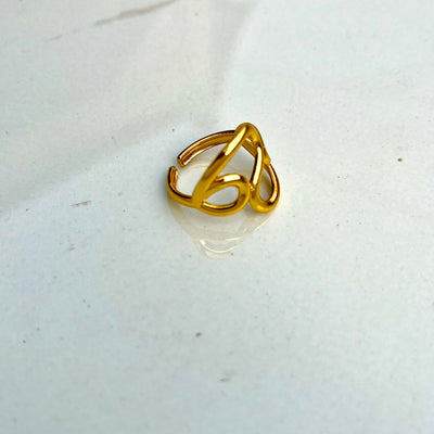 Infinity Style Daily Wear Girls Ring – Adjustable