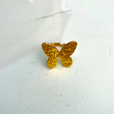 Butterfly Charm Daily Wear Girls Ring – Adjustable