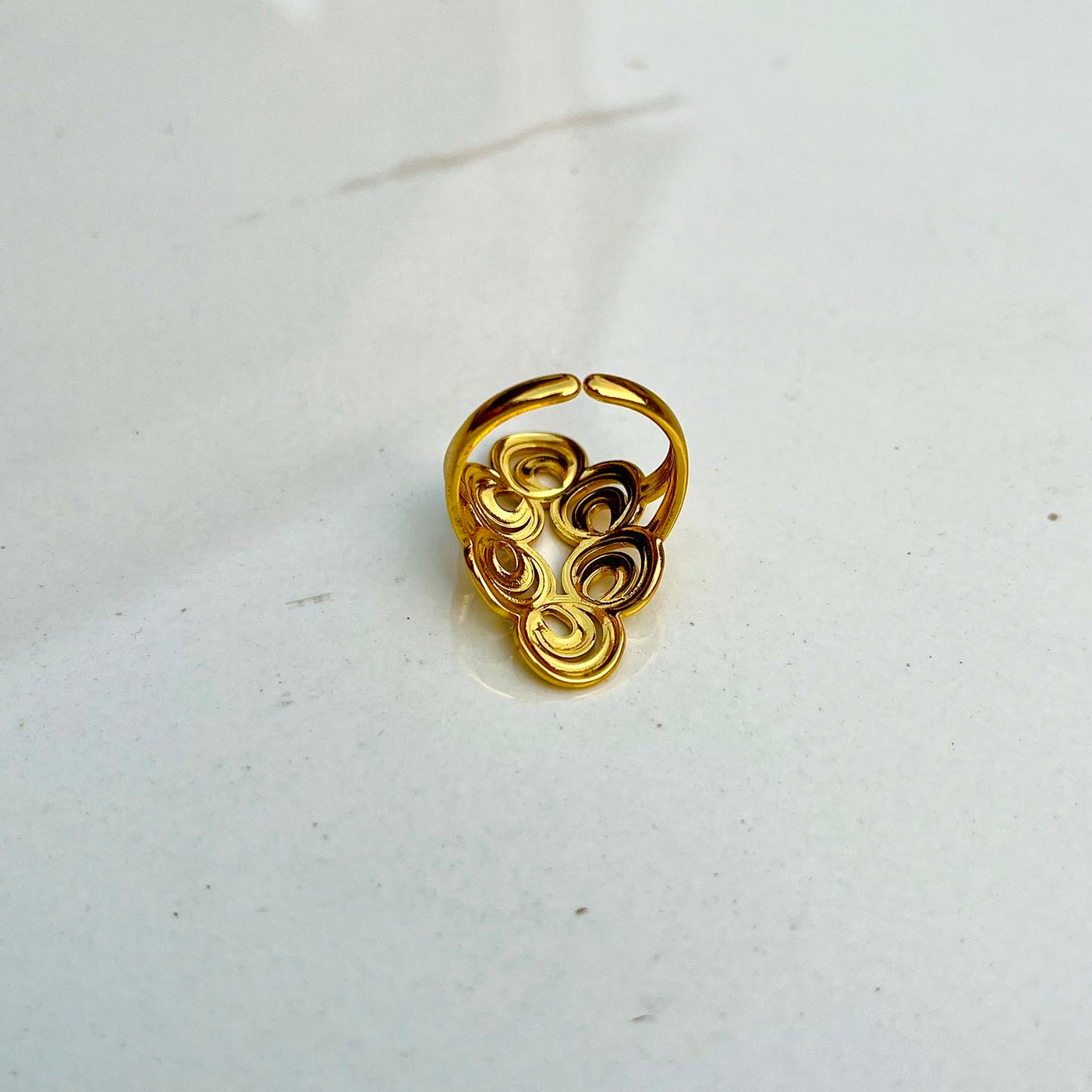 Bubble Cluster Daily Wear Girls Ring – Adjustable