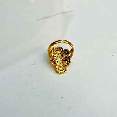 Bubble Cluster Daily Wear Girls Ring – Adjustable