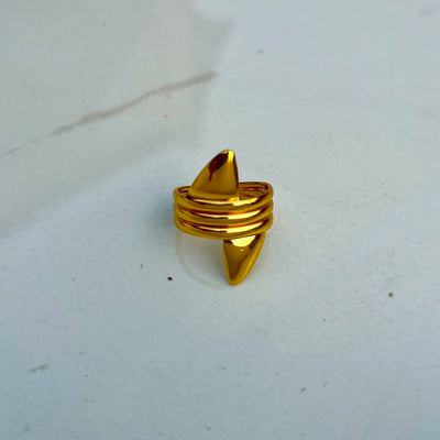 Twist Mesh Daily Wear Girls Ring – Adjustable