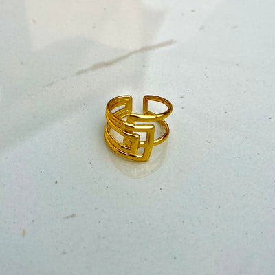 Double Daily Wear Girls Ring – Adjustable