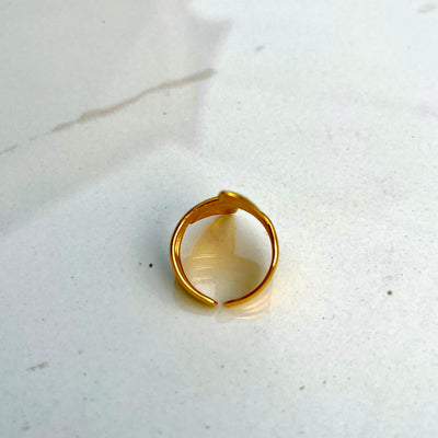 Twist Mesh Daily Wear Girls Ring – Adjustable