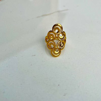 Bubble Cluster Daily Wear Girls Ring – Adjustable