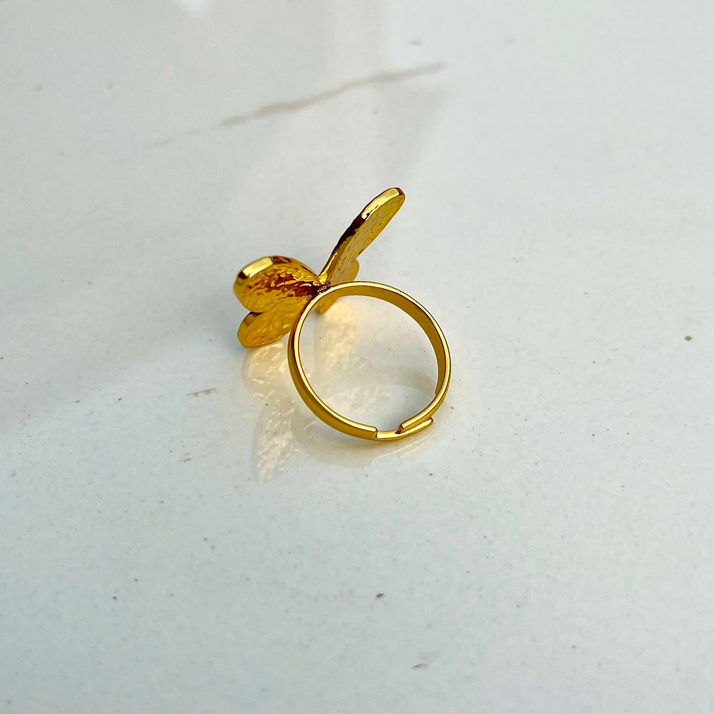 Butterfly Charm Daily Wear Girls Ring – Adjustable