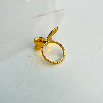 Butterfly Charm Daily Wear Girls Ring – Adjustable