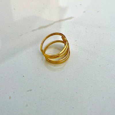 Double Daily Wear Girls Ring – Adjustable