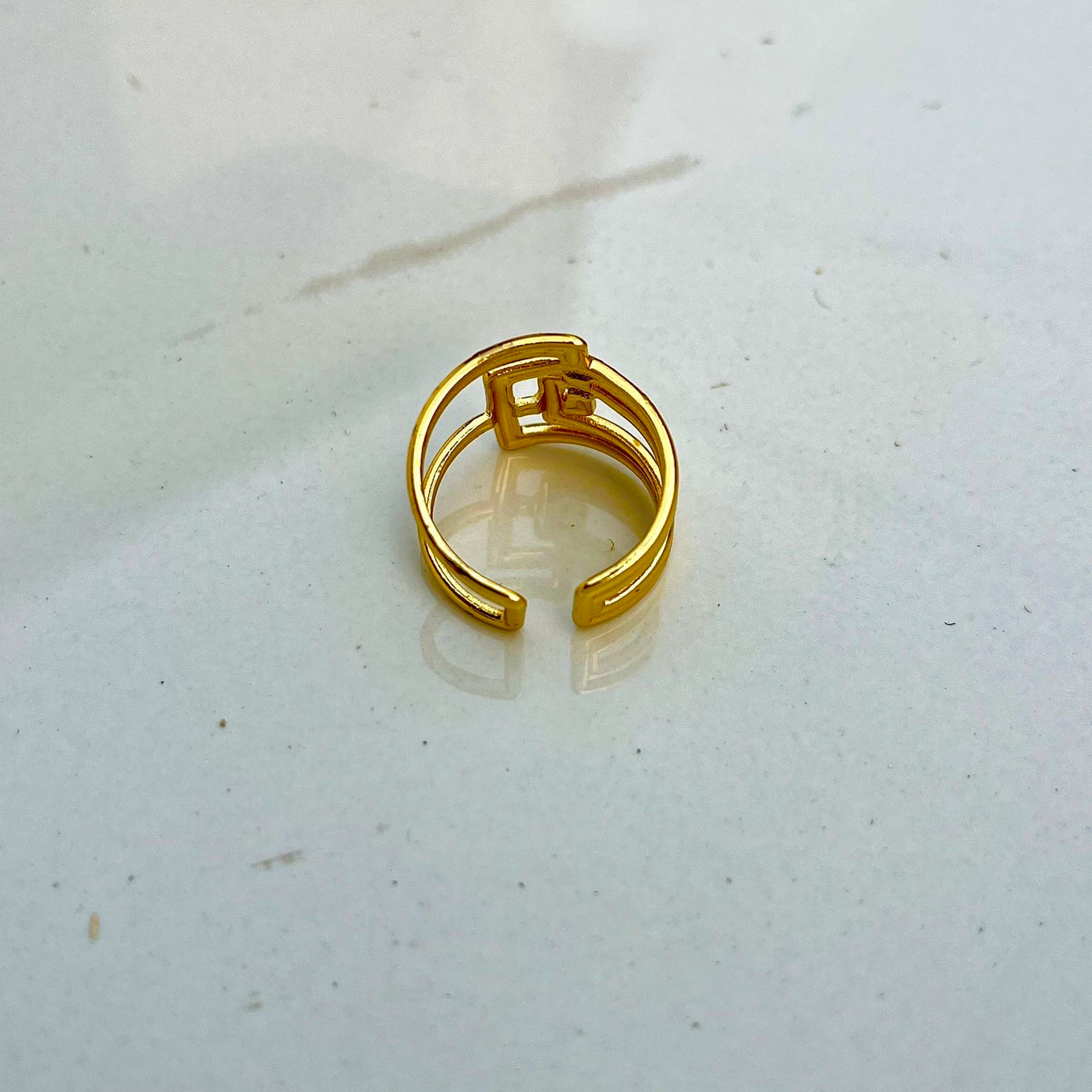 Double Daily Wear Girls Ring – Adjustable