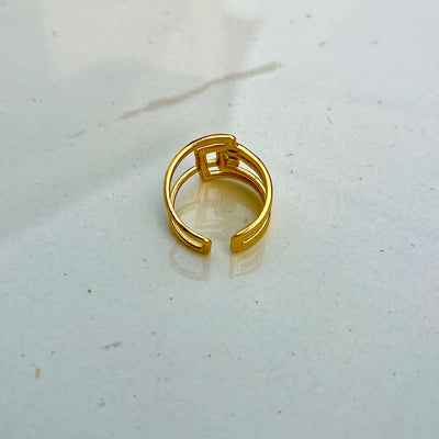 Double Daily Wear Girls Ring – Adjustable