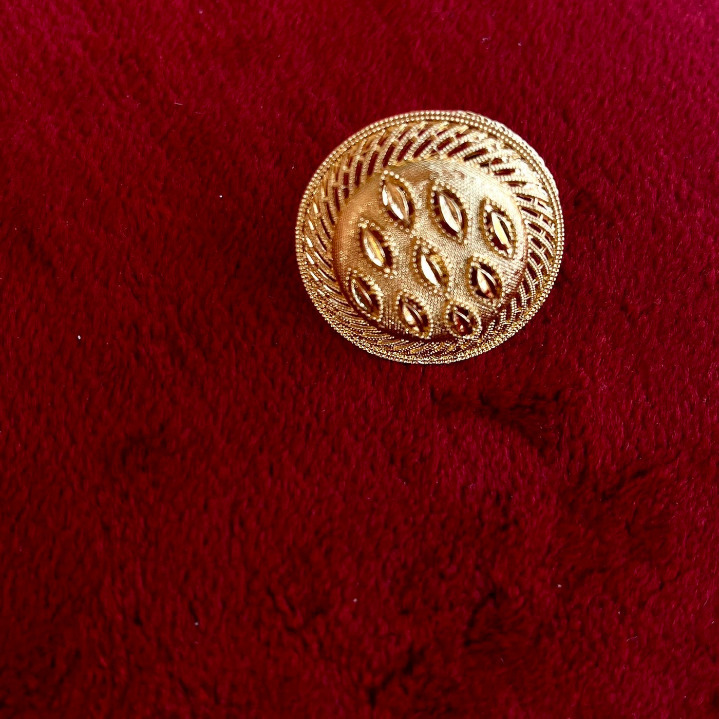 Double Chain Broach Pendant with Earrings and Ring