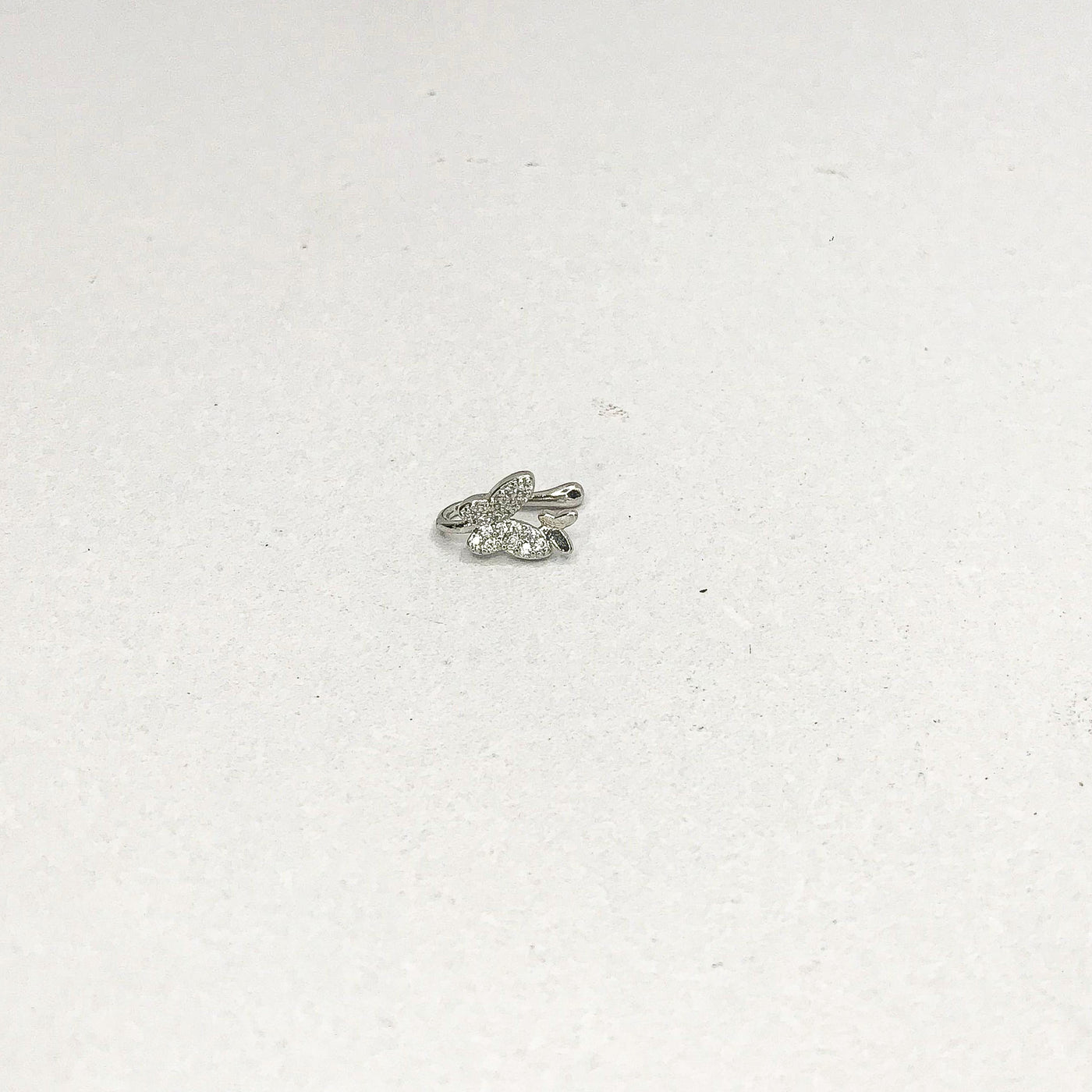Butterfly Silver NoseClip