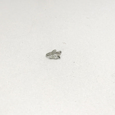 Butterfly Silver NoseClip