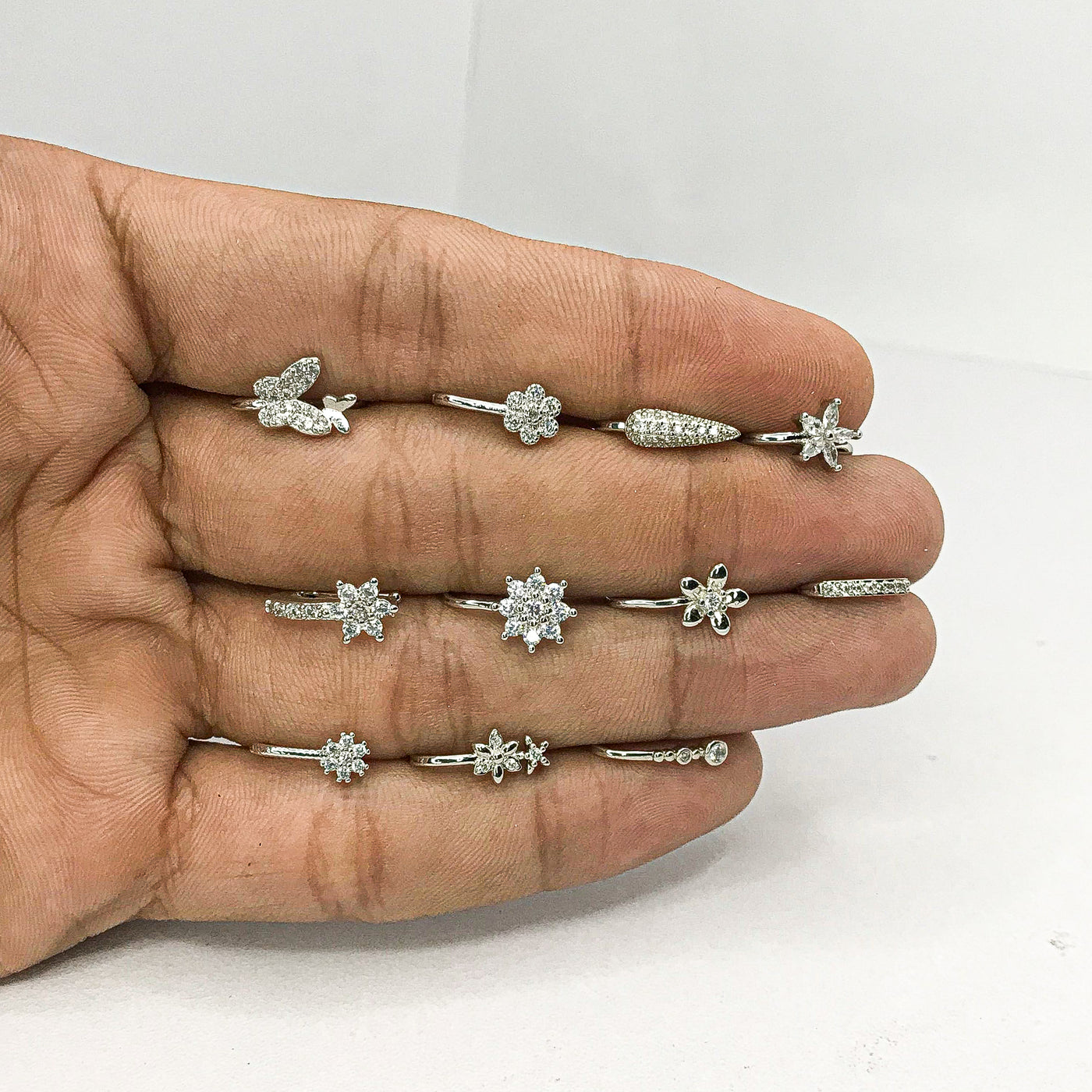Premium Silver Nose Clips – Pack of 3/6/11Pcs