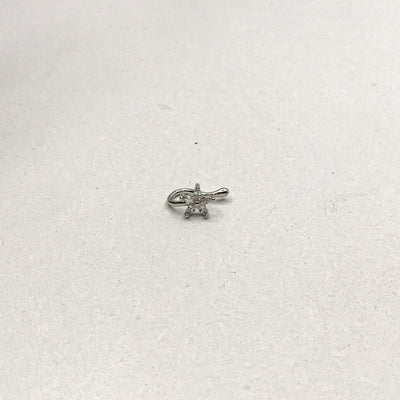 Zarqon Stone Star Silver NoseClip