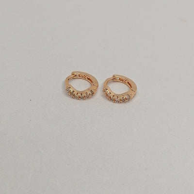 7mm Tiny Curve Hoop Earrings