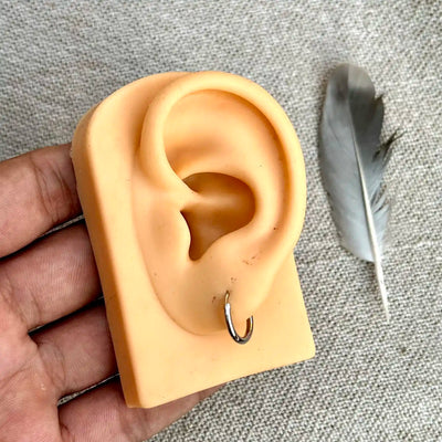 Stainless Steel Hoop Earrings (3Pairs Set)