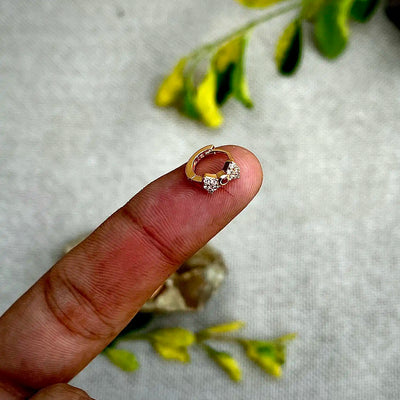 7mm Tiny Tie Hoop Earrings