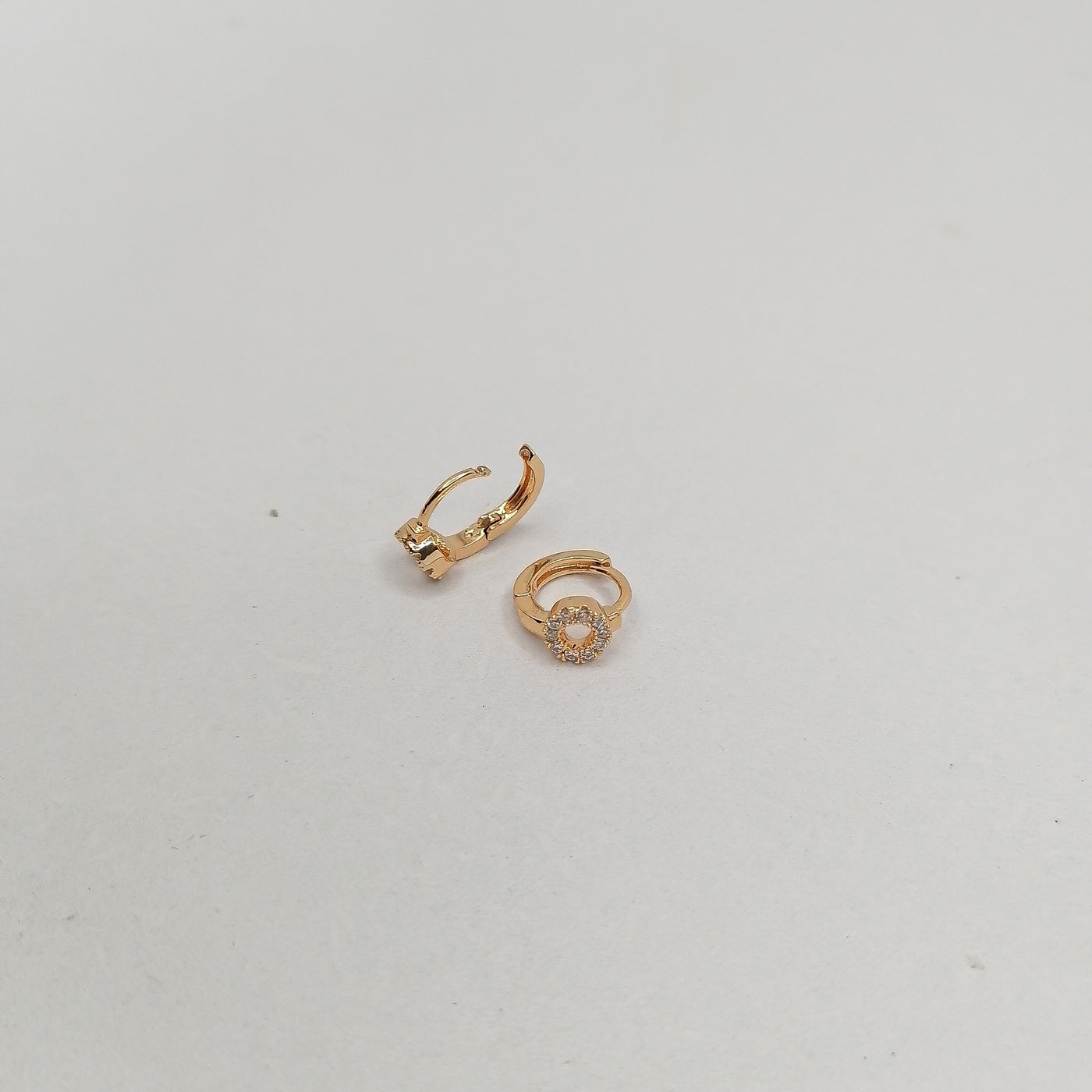 6mm Tiny Round Ring Hoop Earrings