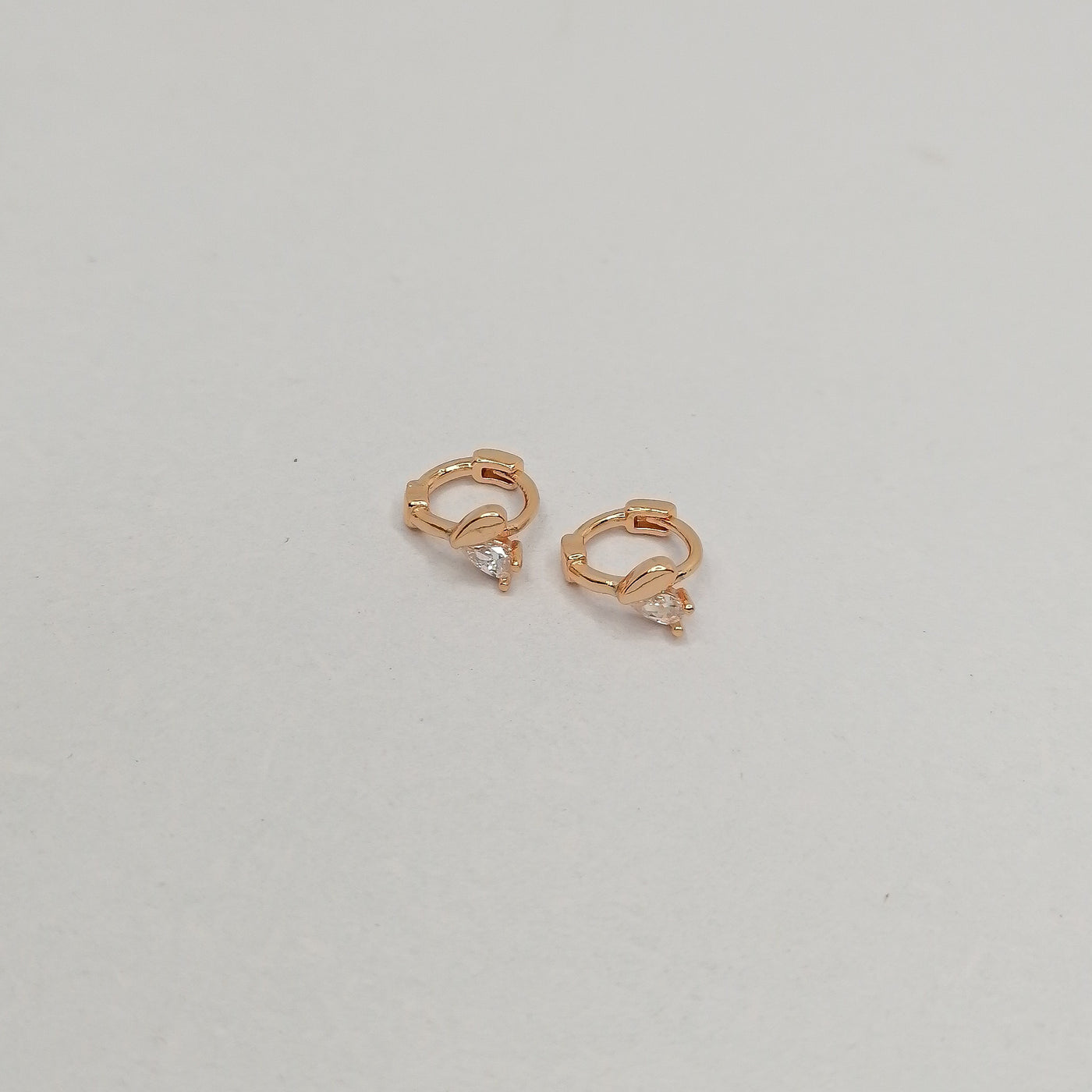 5mm Heart Hoop Earrings