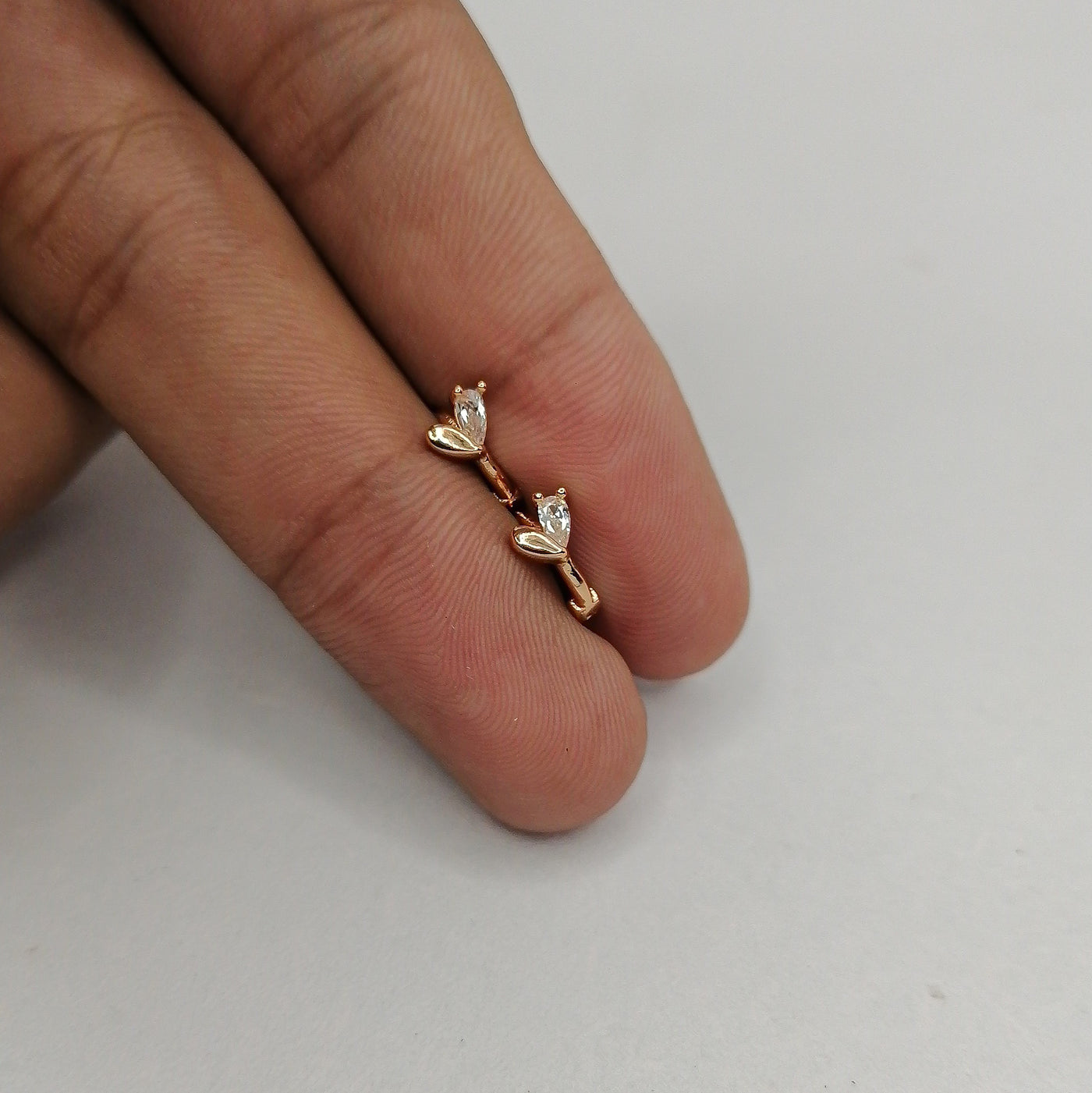 5mm Heart Hoop Earrings