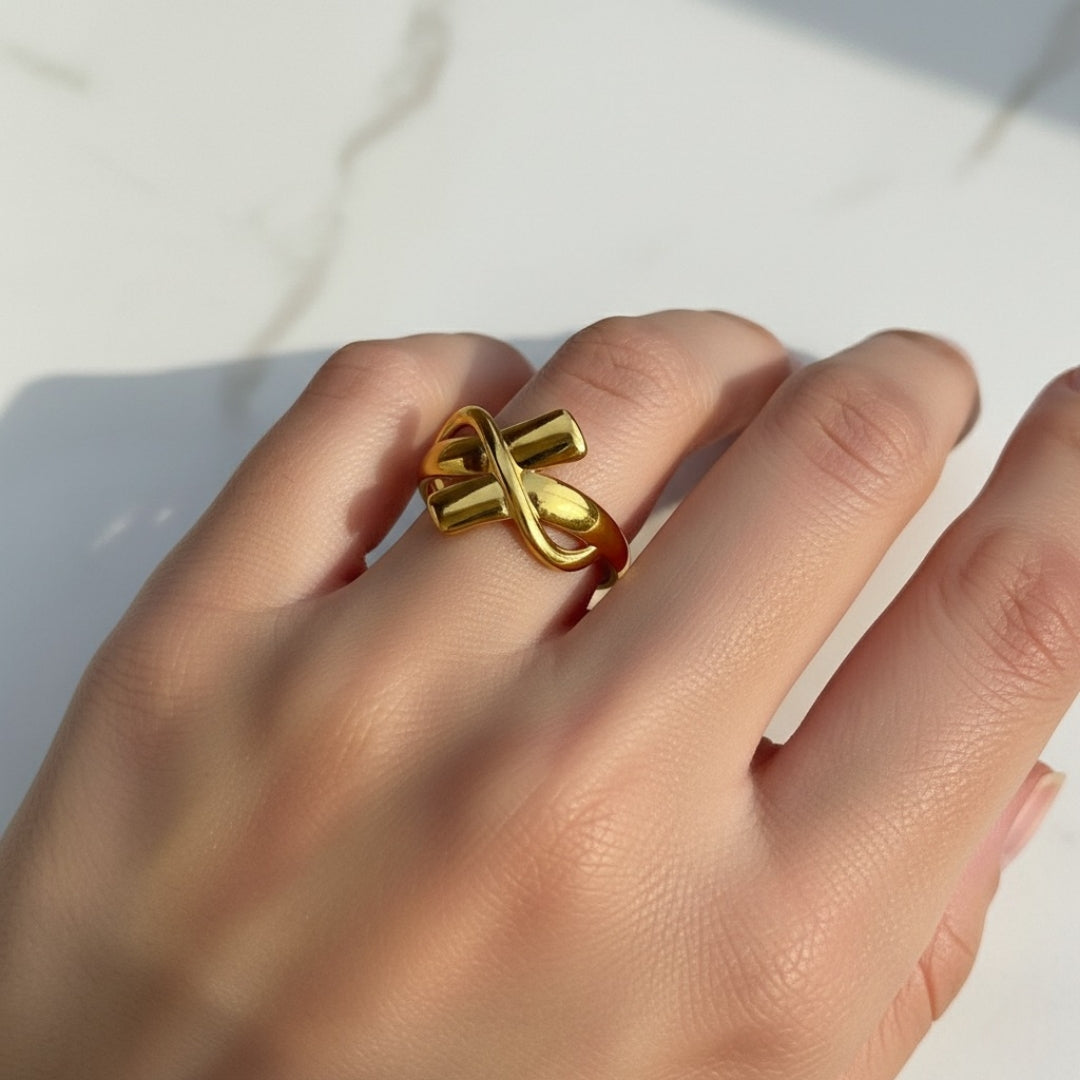 Two Tail Daily Wear Girls Ring – Adjustable