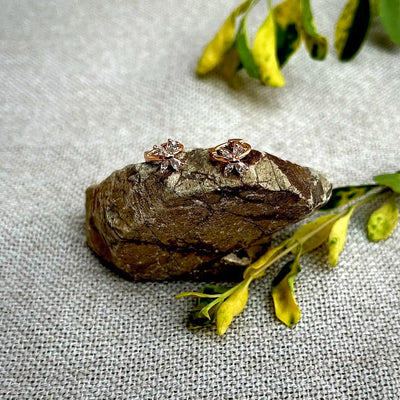 7mm Butterfly Hoop Earrings