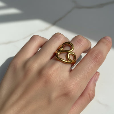 Infinity Style Daily Wear Girls Ring – Adjustable